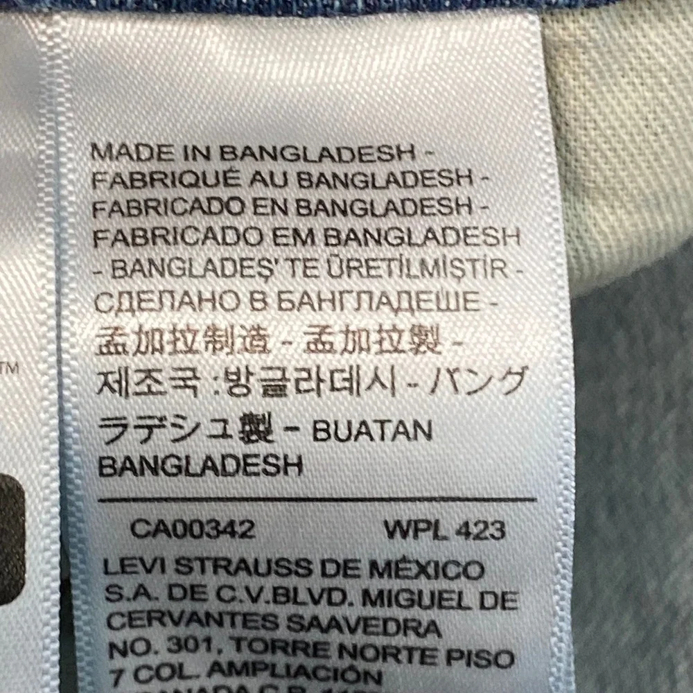 Levi 541 Athletic Taper Jeans 42x32‎ Mens Blue Stretch Denim Medium Wash